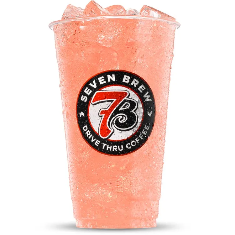 Peaches N' Cream 7 Fizz Soda — 7 Fizz